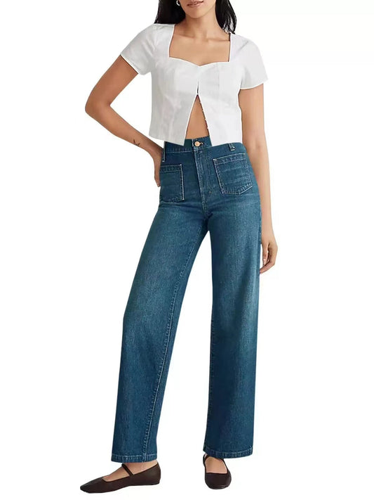 Comfy Chic Wide-Leg Jeans